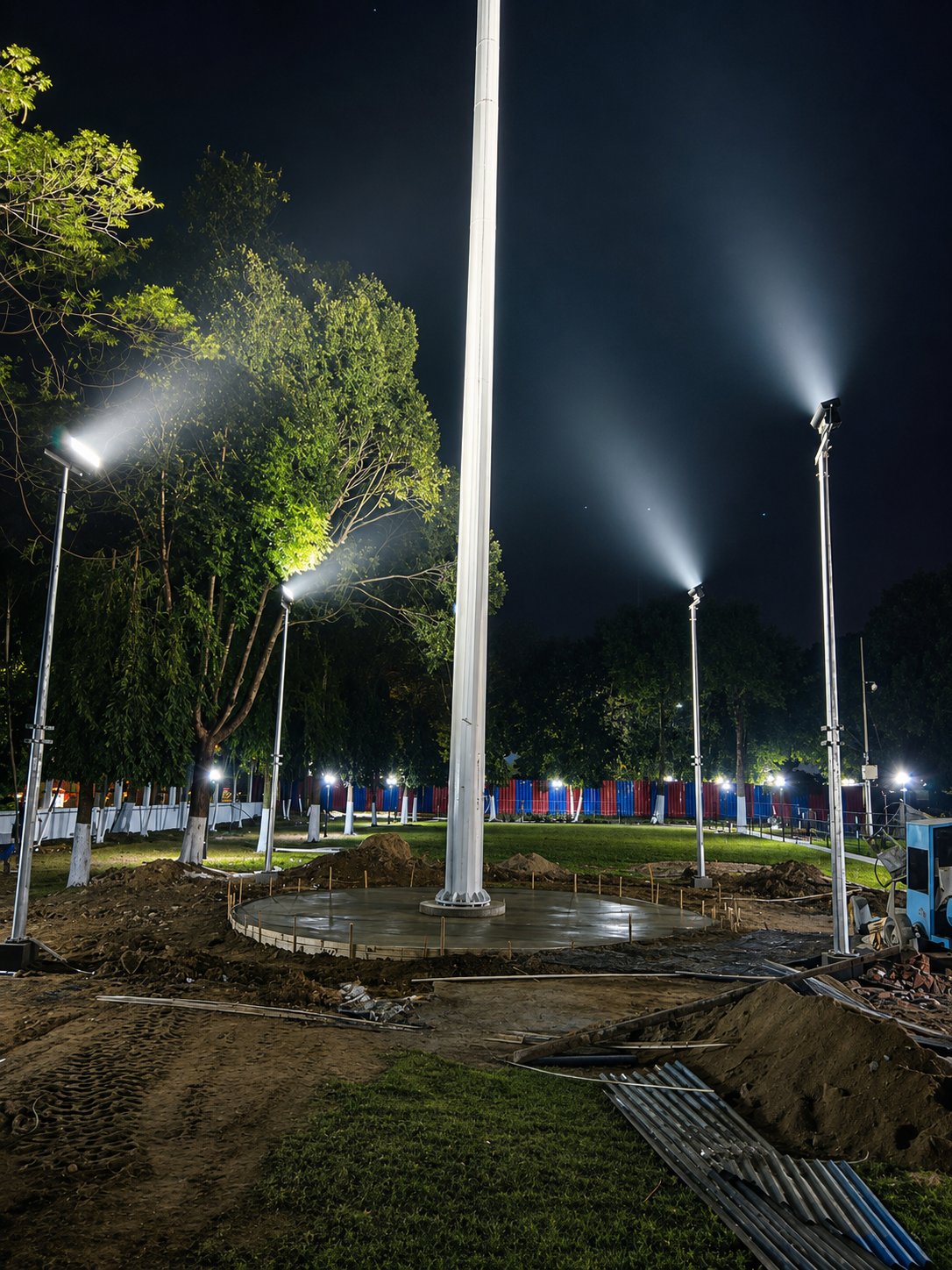 Oil India Flag Mast